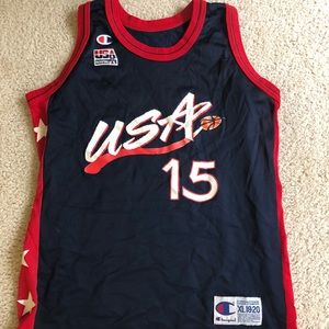Retro official Team USA Champion stitched Jersey